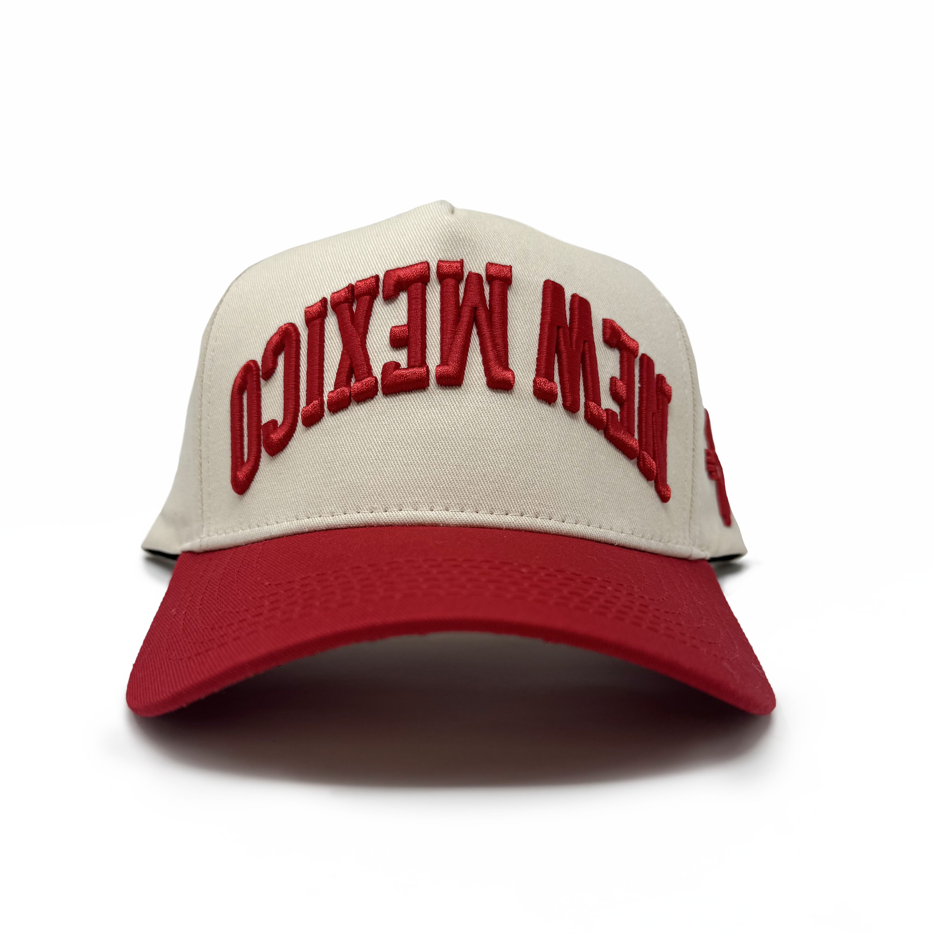 Upside DowNM Cream & Red