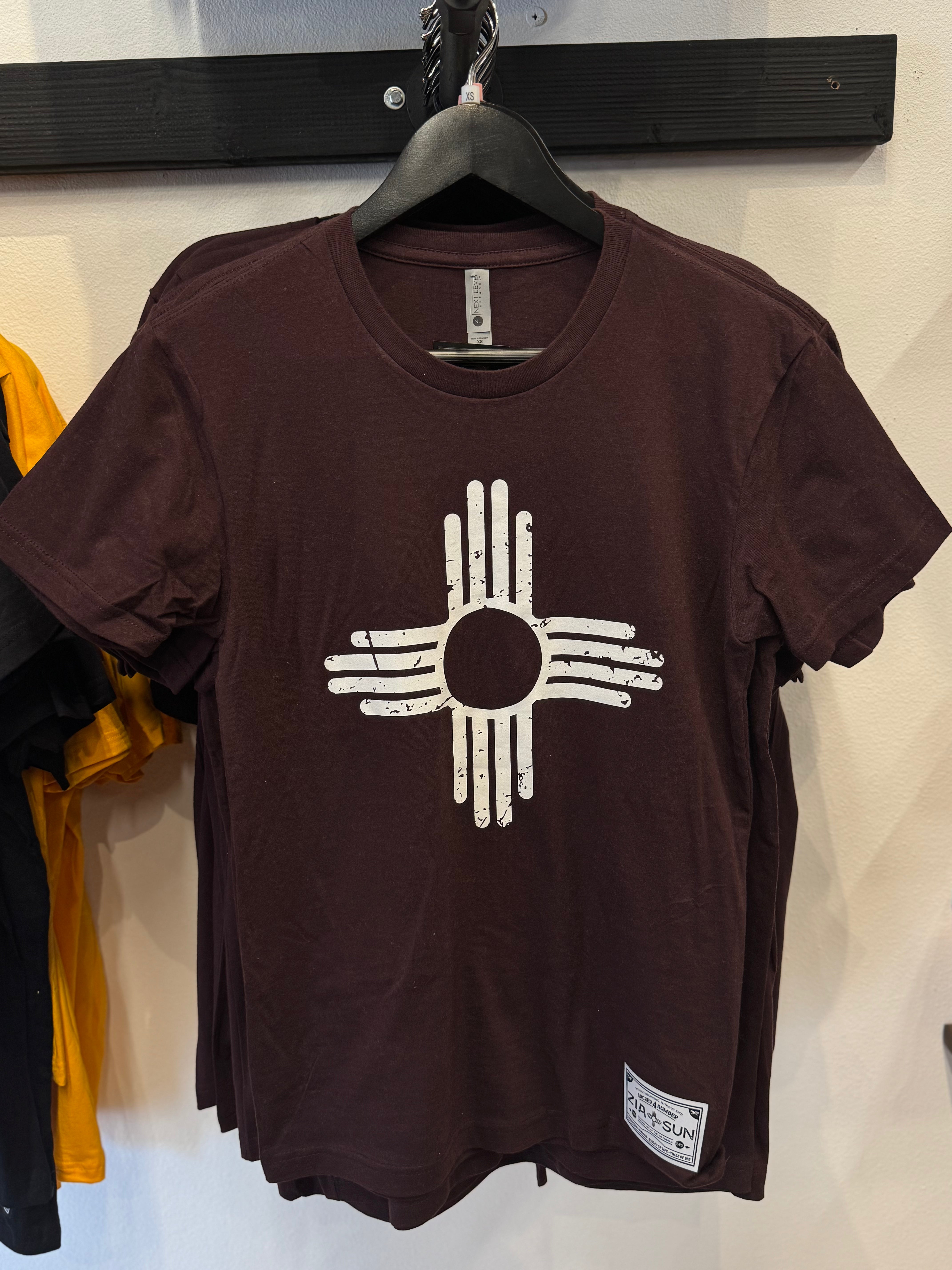 Maroon Zia T-shirt