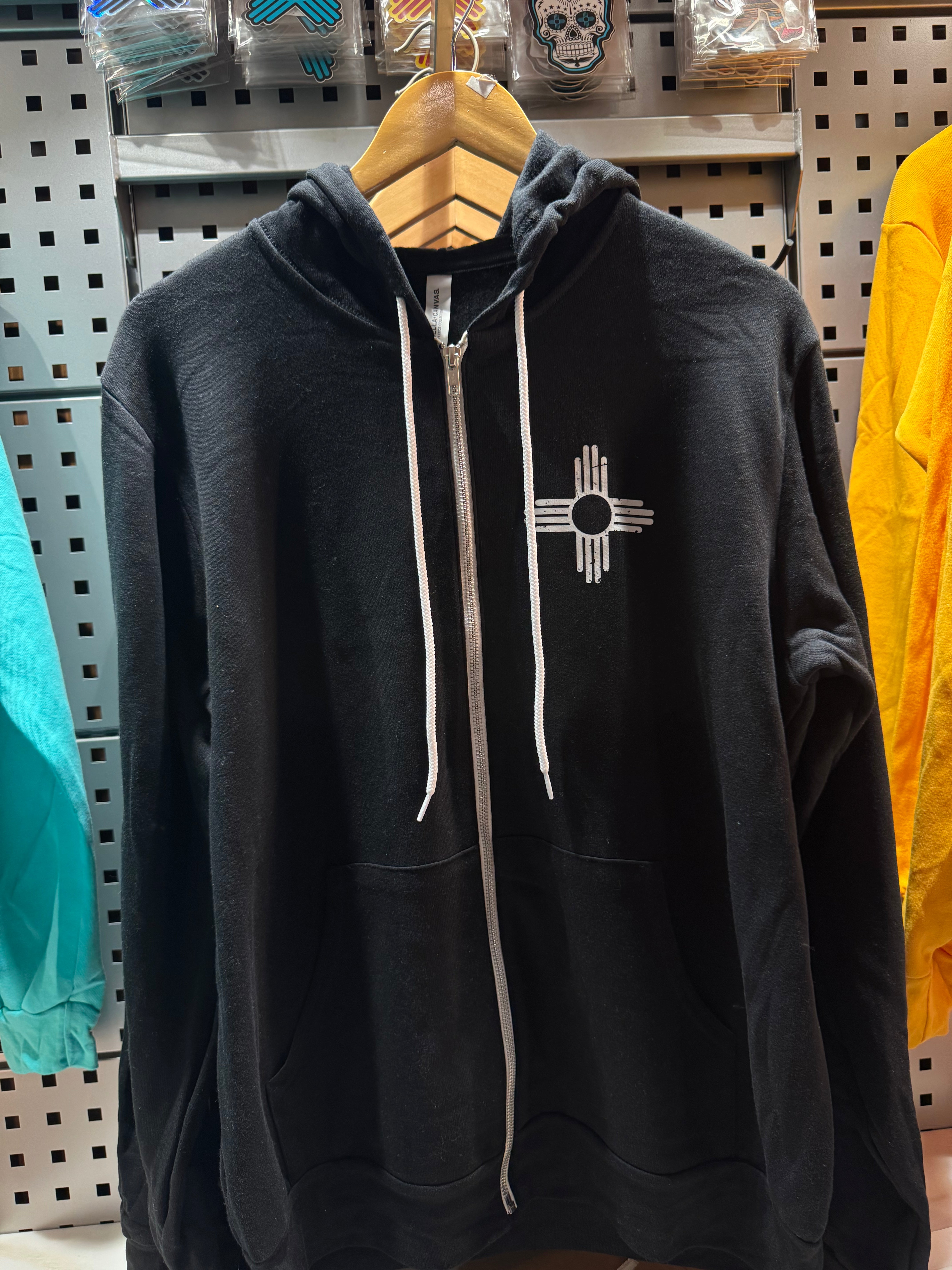 Black Zia Fleece Sweater