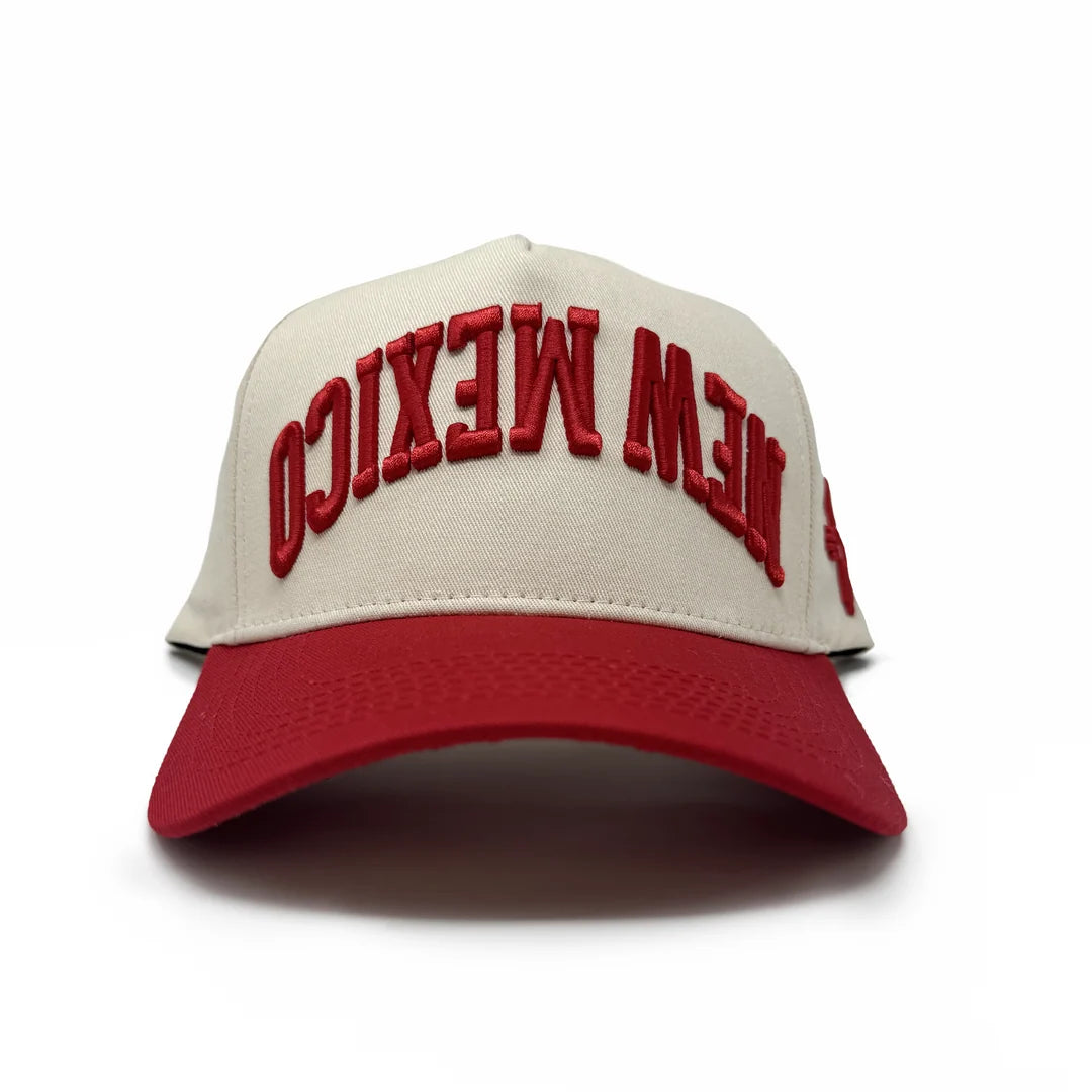 Upside DowNM W/ Chile’s (Cream &amp; Red)