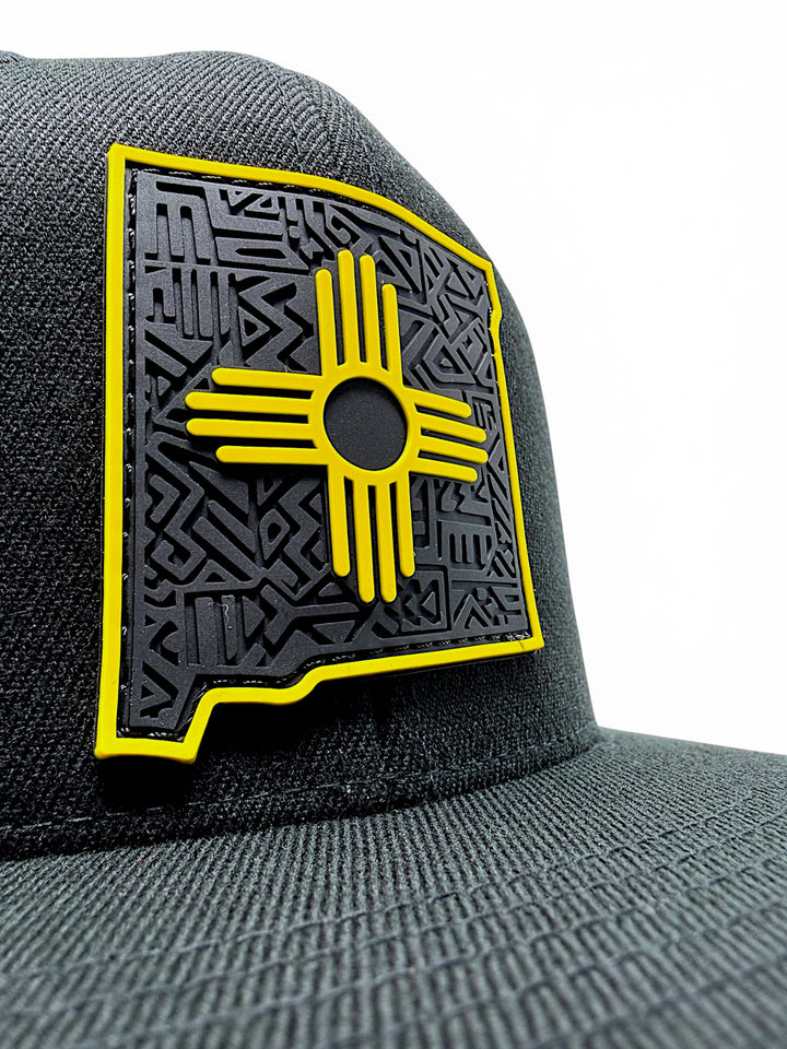 Zia Tribal Snapback-Black