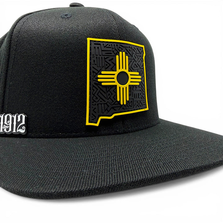 Zia Tribal Snapback-Black