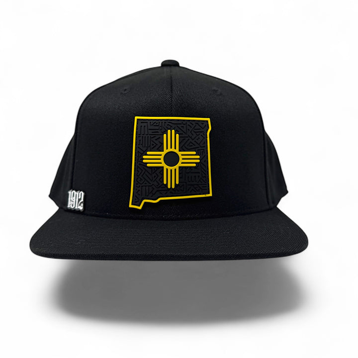Zia Tribal Snapback-Black