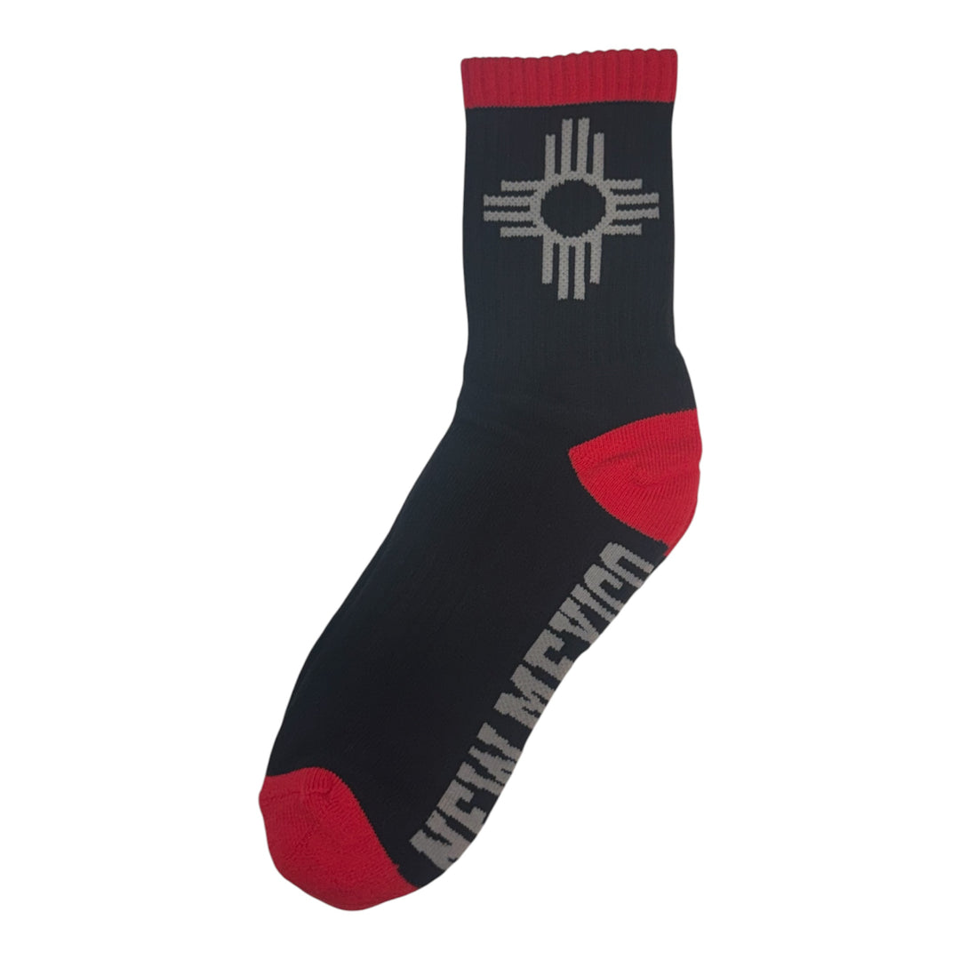 Red &amp; Black One Zia Socks