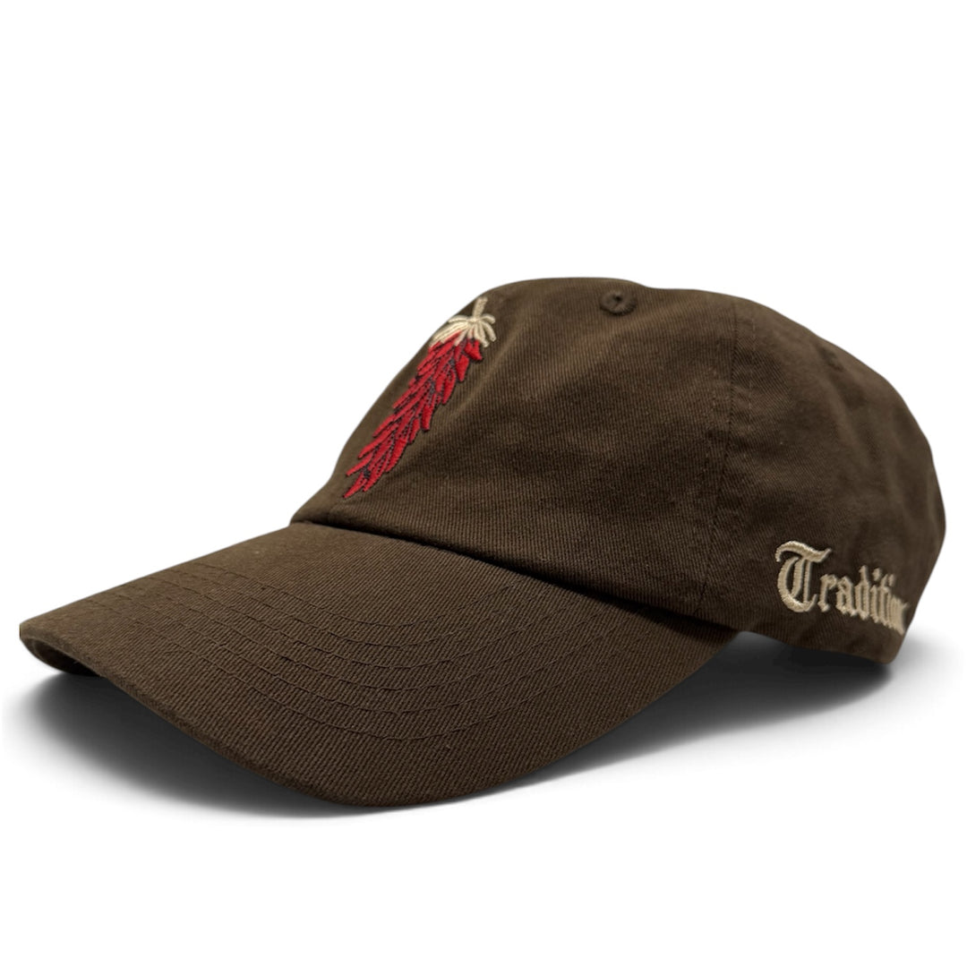 Chile Ristra Dad Caps- Chocolate