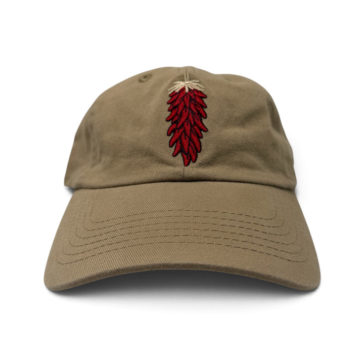 Chile Ristra Dad Caps- Khaki