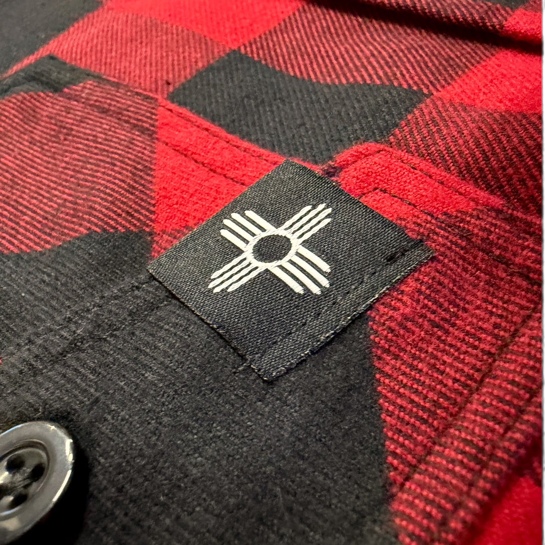 Red/Black Insulated Flannel