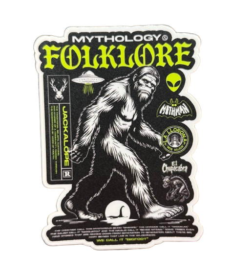 Mythology Folklore – 4” Die-Cut Sticker