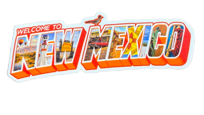 Welcome to New Mexico – 4” Die-Cut Sticker
