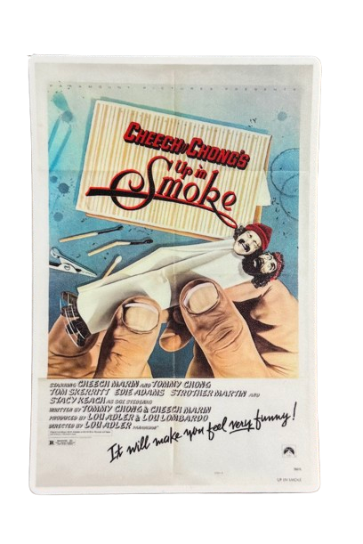 Cheech &amp; Chong Up in Smoke – 4” Die-Cut Sticker