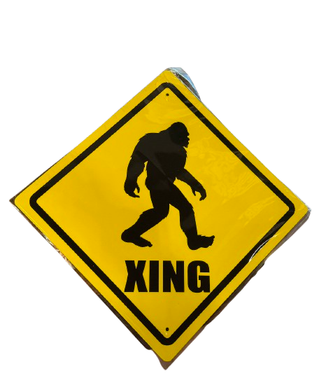 Bigfoot Aluminum Metal Sign