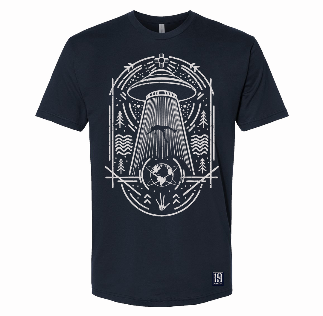 Abduction Tee- Dark Navy
