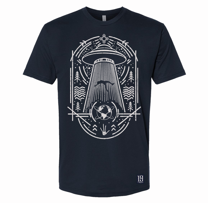 Abduction Tee- Dark Navy