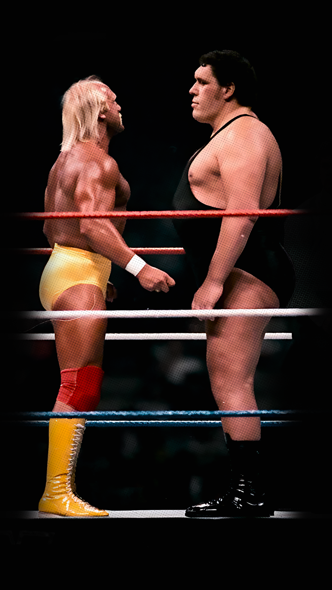 Legends Never Die Tee – Andre The Giant vs. Hulk Hogan