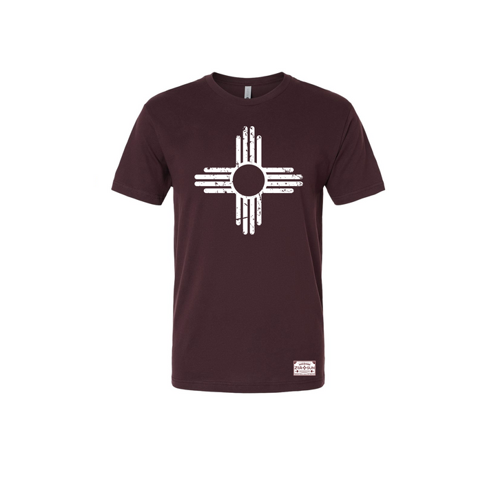 Oxblood Zia Tee