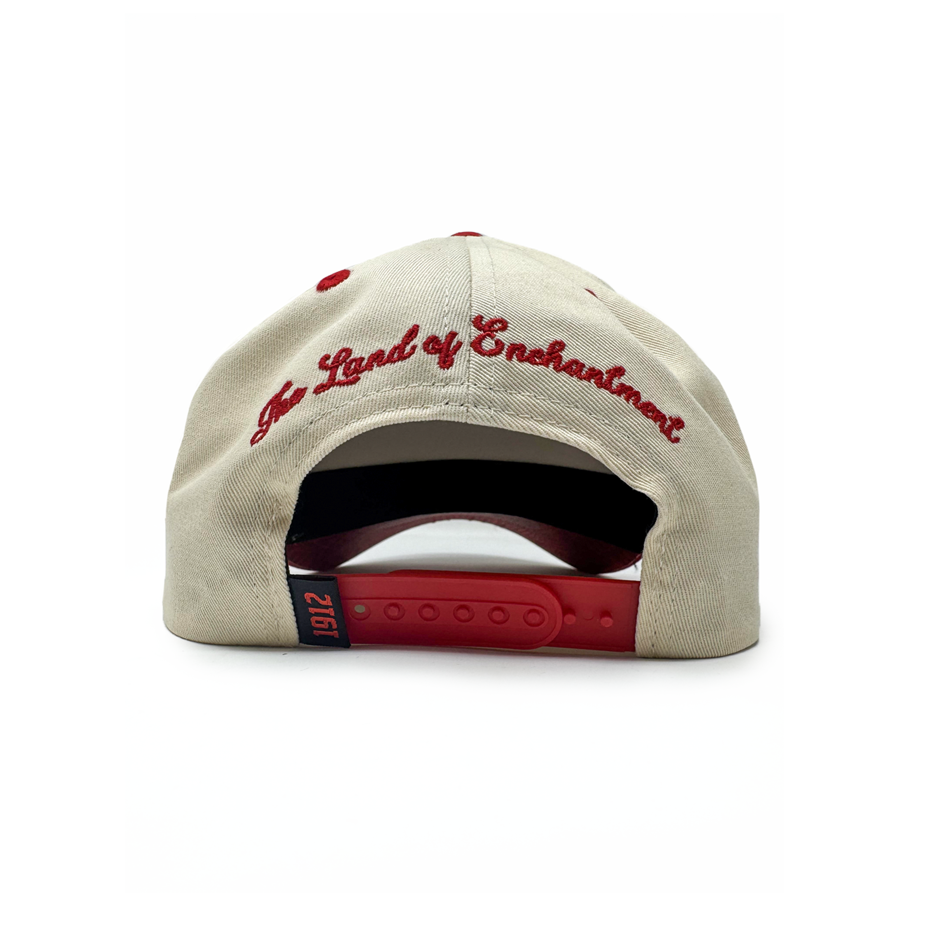 Upside DowNM Cream & Red